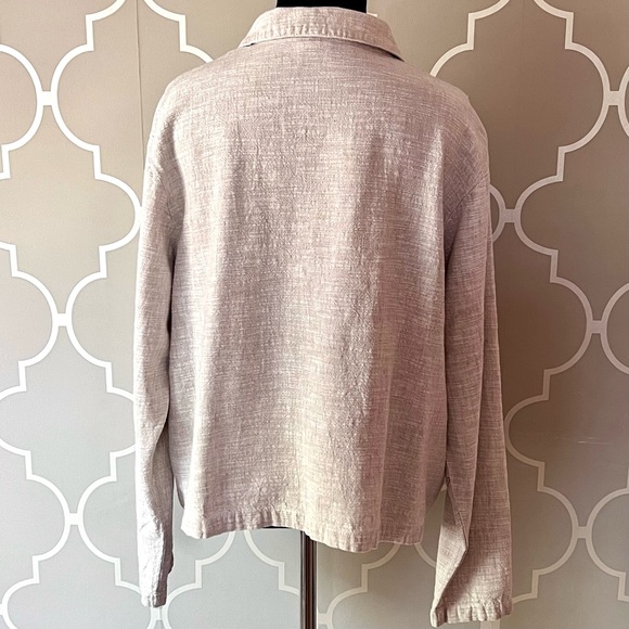 CP SHADES Jacket Cotton/Linen Natural Size Medium - Picture 7 of 7